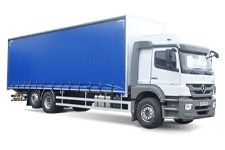 Car Hire Heston - 26 Tonne Curtain Side Lorry - Truck hire Heston